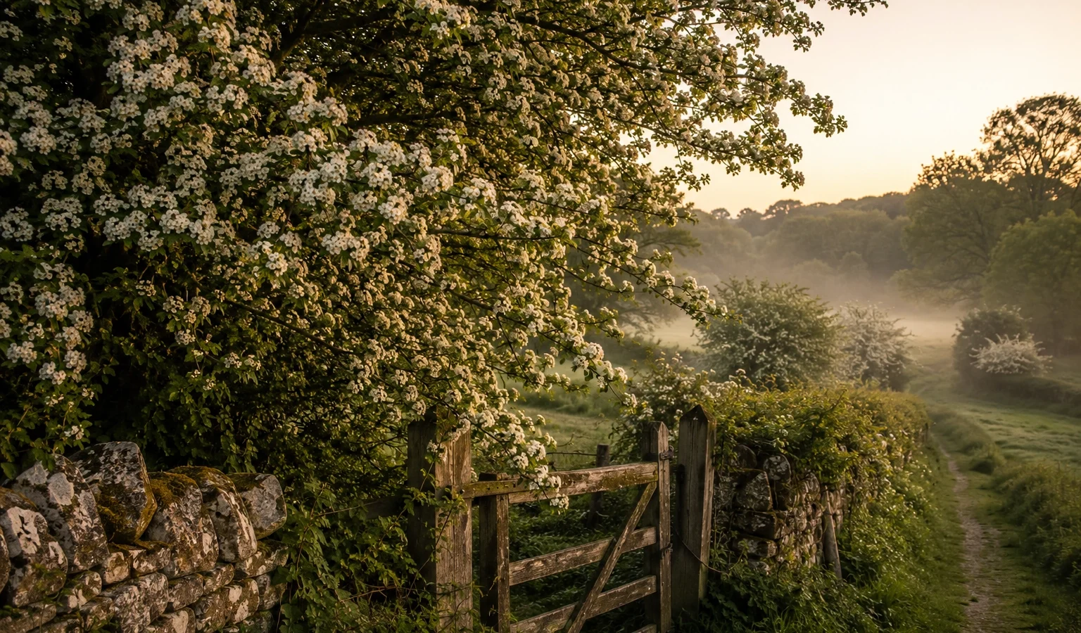 Hawthorn Folklore: The British May Tree and Its Stories