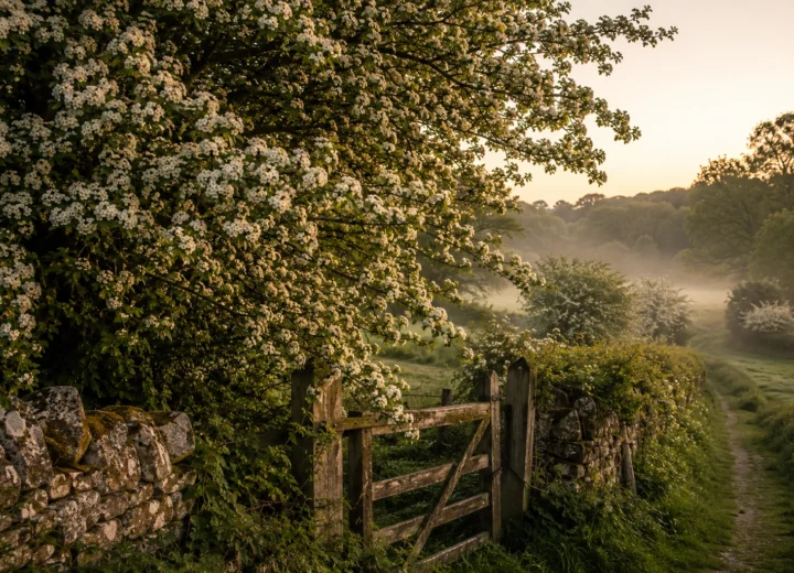 Hawthorn Folklore: The British May Tree and Its Stories
