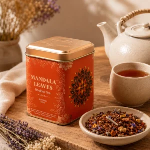 50g Red Bush Relax Tea Tin