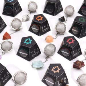 Raw Crystal Gemstone Tea Strainer – Aquamarine