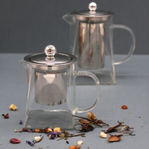 Tower Glass Infuser Teapot, 350 ml