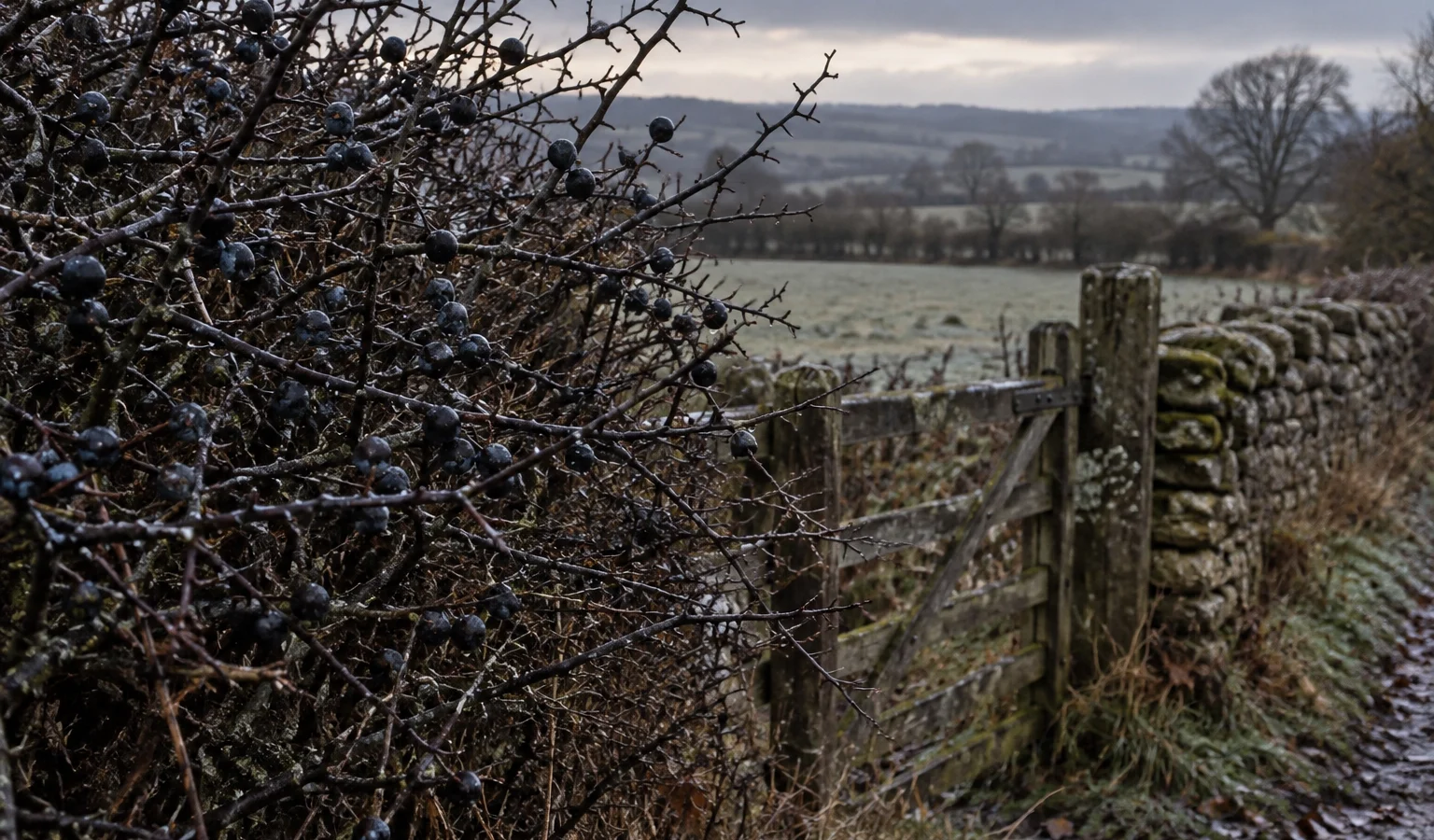 Blackthorn Folklore Sloes, Winter and Shillelaghs